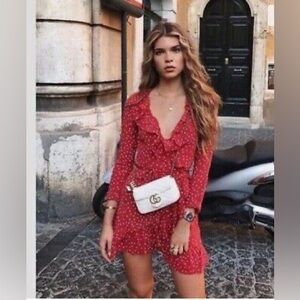 Realisation Par - Alexandra Dress - Red - Small